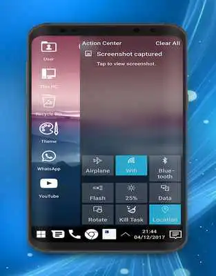 Play Launcher theme win 10 : win 10
