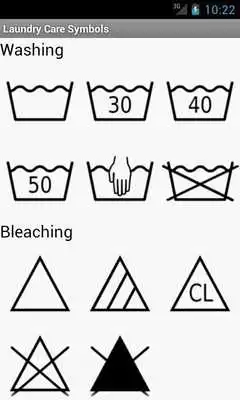 Play Laundry Care Symbols