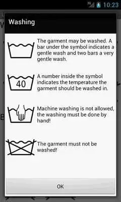 Play Laundry Care Symbols