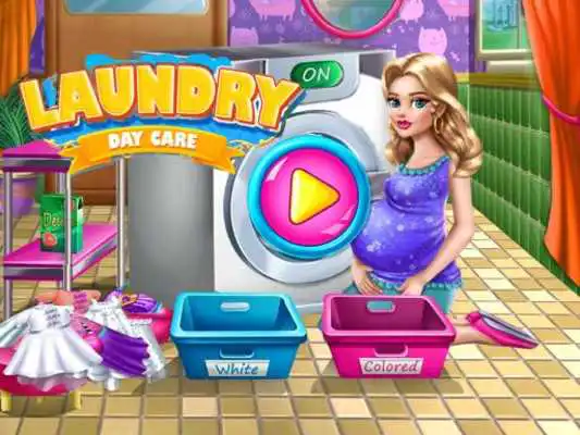 Play Laundry Games : Home Laundry games for girls