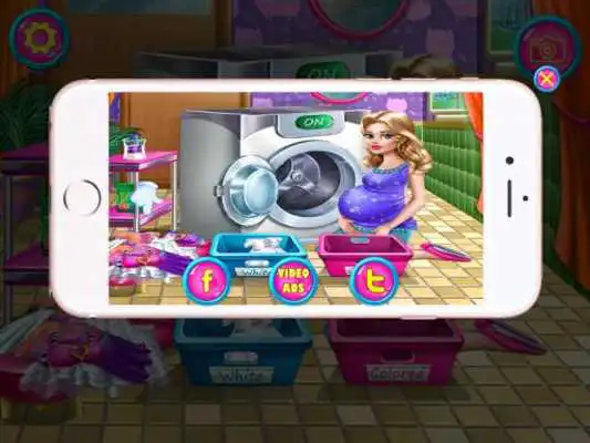 Play Laundry Games : Home Laundry games for girls