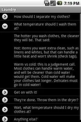 Play Laundry Instructions