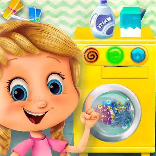 Free play online Laundry Washing Clothes - Laundry Day Care APK