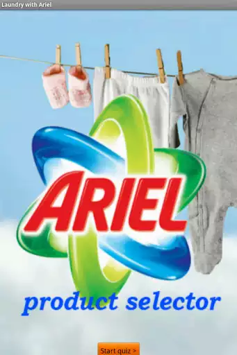 Play Laundry with Ariel (selector)