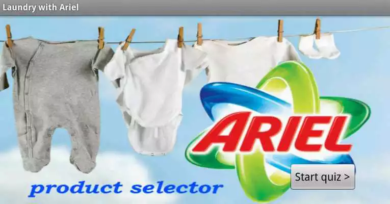 Play Laundry with Ariel (selector)