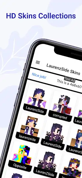Play LaurenzSide Skin for Minecraft  and enjoy LaurenzSide Skin for Minecraft with UptoPlay