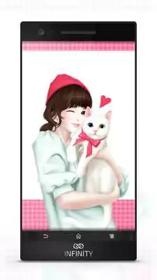 Play Laurra Girl Wallpaper