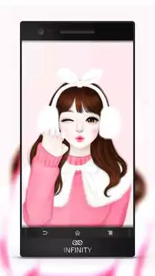 Play Laurra Girl Wallpaper