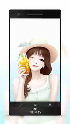 Play Laurra Girl Wallpaper