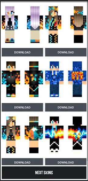 Play Lava and Water Skins for MCPE as an online game Lava and Water Skins for MCPE with UptoPlay