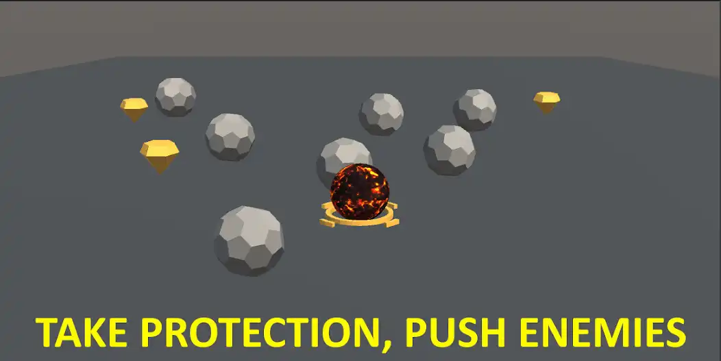 Play Lava Ball Puzzle and Survive as an online game Lava Ball Puzzle and Survive with UptoPlay