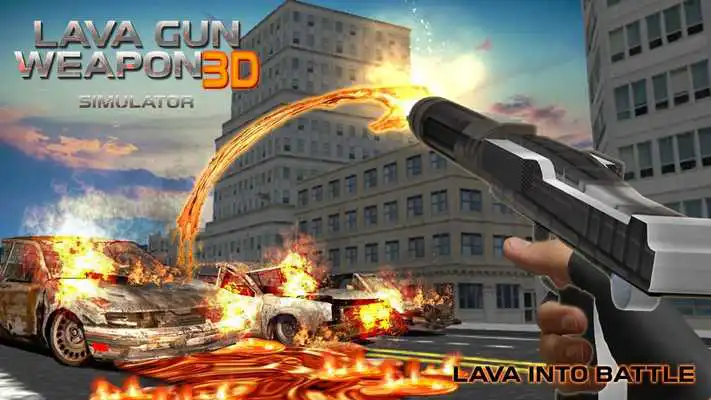 Play Lava Gun Weapon 3D Simulator