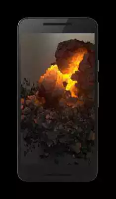 Play Lava Video Wallpaper
