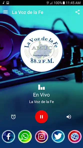 Play La Voz De La Fe as an online game La Voz De La Fe with UptoPlay