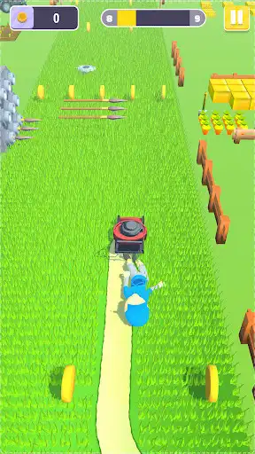 Play Lawn Mower 3D as an online game Lawn Mower 3D with UptoPlay