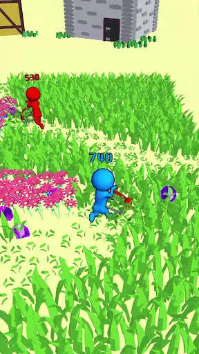 Play Lawnmower.io as an online game Lawnmower.io with UptoPlay