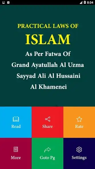 Play Laws of Islam - English Islamic Book as an online game Laws of Islam - English Islamic Book with UptoPlay