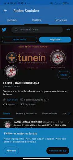 Play La X94 - Radio Cristiana as an online game La X94 - Radio Cristiana with UptoPlay