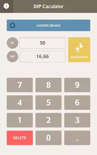 Play APK layout-dip,sp converter  and enjoy layout-dip,sp converter with UptoPlay com.chocopudding.dipcal