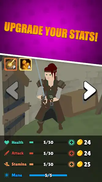 Play Lazy Knight: Endless Tower Run as an online game Lazy Knight: Endless Tower Run with UptoPlay