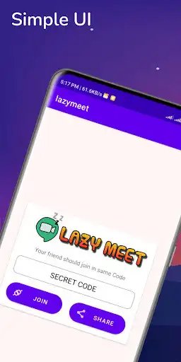 Play Lazy Meet - Unlimited Meeting Time (BETA)  and enjoy Lazy Meet - Unlimited Meeting Time (BETA) with UptoPlay