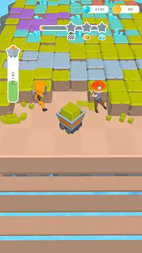 Play Lazy Miner: Mining Simulator as an online game Lazy Miner: Mining Simulator with UptoPlay