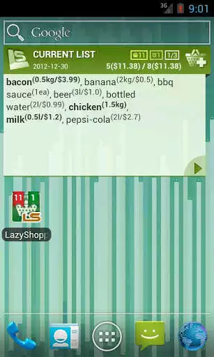 Play LazyShopper Widgets