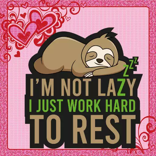 Play Lazy Sloth WAstickerapps APK Play Lazy Sloth WAstickerapps APK