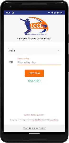 Play LCCL as an online game LCCL with UptoPlay