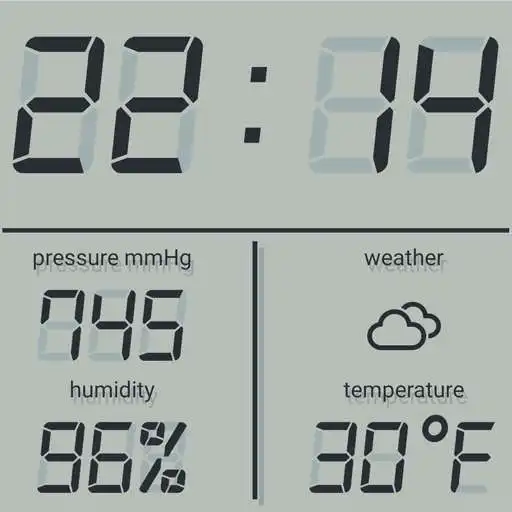 Play LCD talking night clock APK