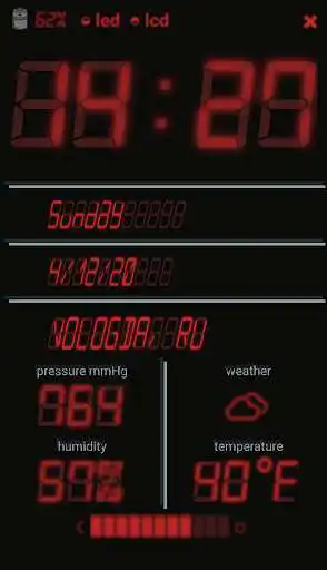 Play LCD talking night clock as an online game LCD talking night clock with UptoPlay