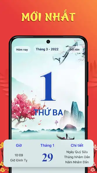 Play Lịch Vạn Niên 2022 - Lịch Âm as an online game Lịch Vạn Niên 2022 - Lịch Âm with UptoPlay