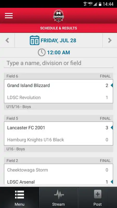 Play LDSC End of Summer Classic