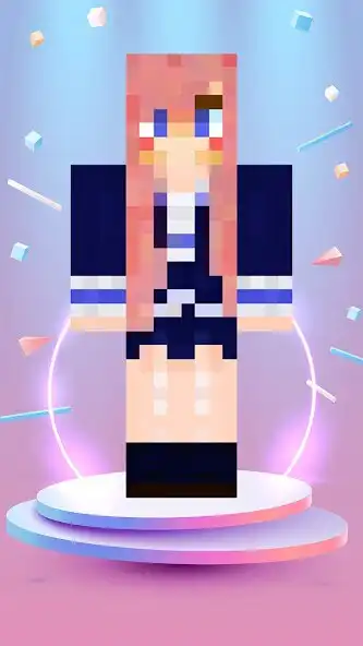 Play Ldshadowlady Skin Minecraft as an online game Ldshadowlady Skin Minecraft with UptoPlay