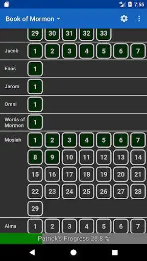 Play LDS Reading Chart  and enjoy LDS Reading Chart with UptoPlay