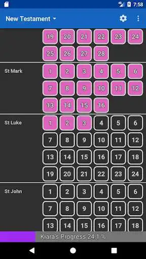 Play LDS Reading Chart as an online game LDS Reading Chart with UptoPlay