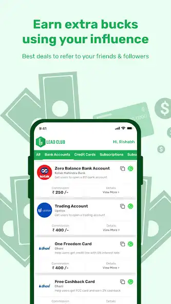 Play LeadClub: Earn by selling fina  and enjoy LeadClub: Earn by selling fina with UptoPlay