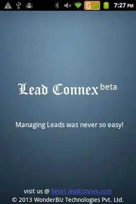 Play LeadConnex-Beta