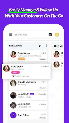 Play LEADer CRM Leads Sales Tracker  and enjoy LEADer CRM Leads Sales Tracker with UptoPlay