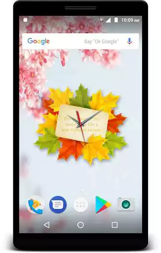 Play Leaf Clock Live Wallpaper as an online game Leaf Clock Live Wallpaper with UptoPlay