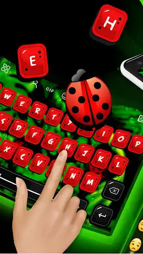 Play Leaf Ladybug - Keyboard Theme  and enjoy Leaf Ladybug - Keyboard Theme with UptoPlay