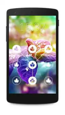 Play Leaf Pattern Lock Screen
