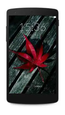 Play Leaf Pattern Lock Screen