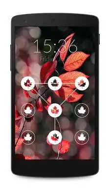 Play Leaf Pattern Lock Screen