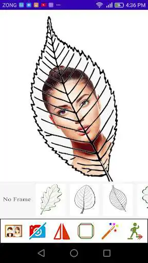 Play Leaf Selfie Photo Montage as an online game Leaf Selfie Photo Montage with UptoPlay