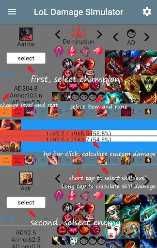 Play League Damage Calculator  and enjoy League Damage Calculator with UptoPlay