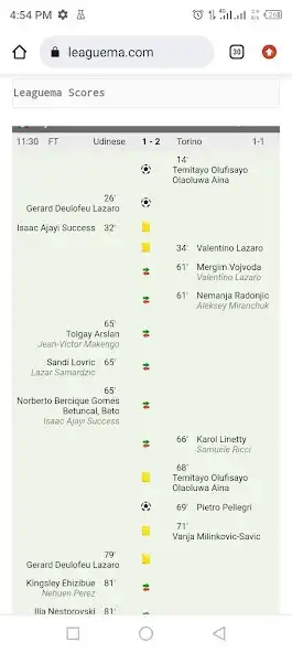 Play Leaguema - Live Soccer Scores  and enjoy Leaguema - Live Soccer Scores with UptoPlay