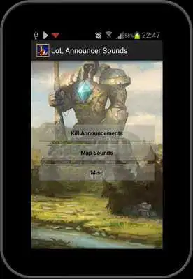 Play League of Legends Announcer