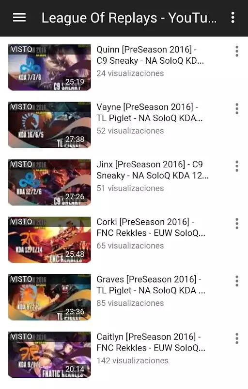 Play League Of Replays