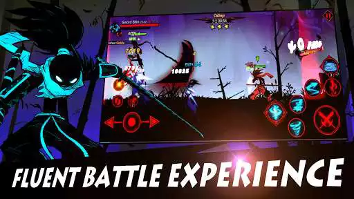 Play League of Stickman 2-Online Fighting RPG as an online game League of Stickman 2-Online Fighting RPG with UptoPlay